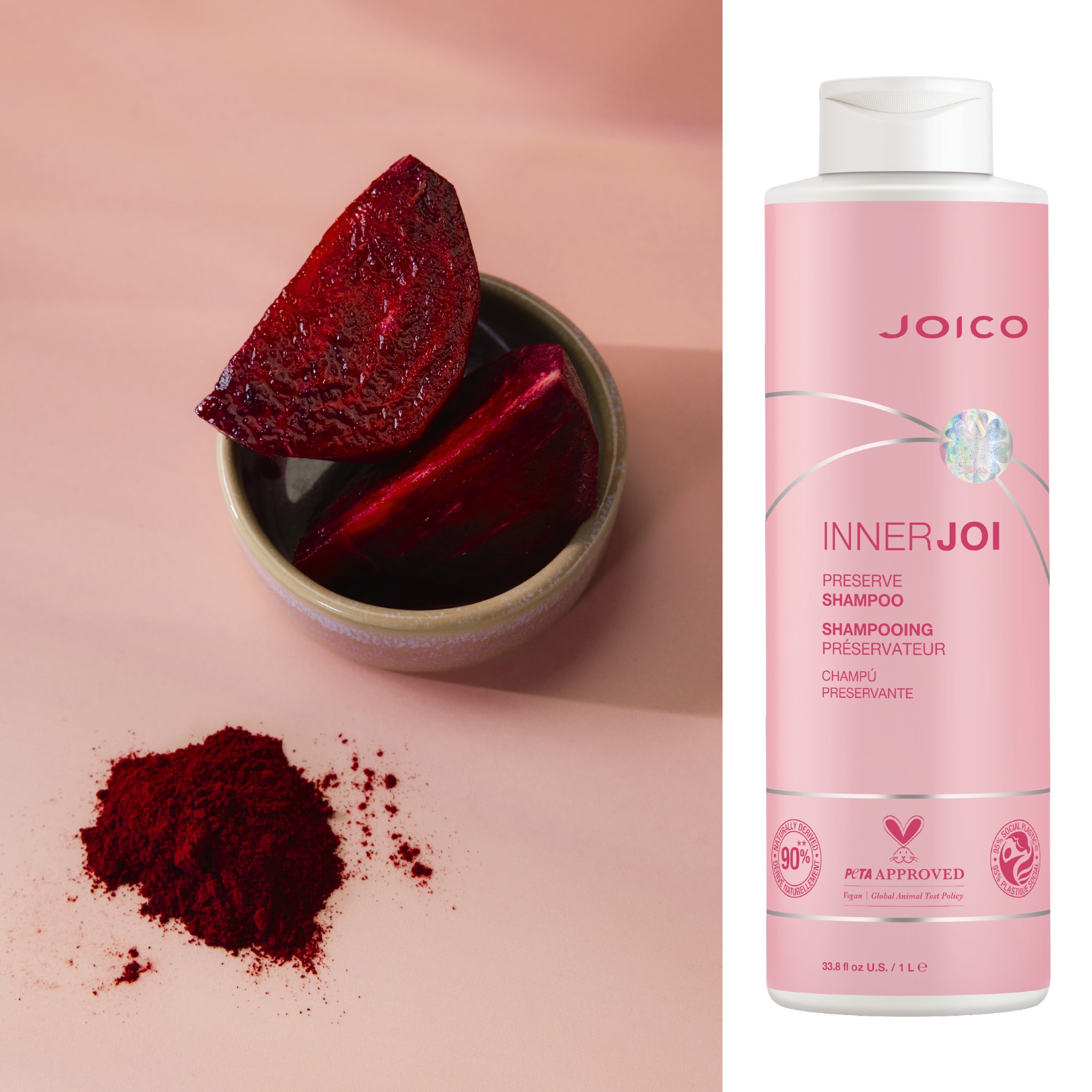 Szampon chroniący kolor JOICO InnerJoi Preserve Shampoo 1000 ml - obrazek 4