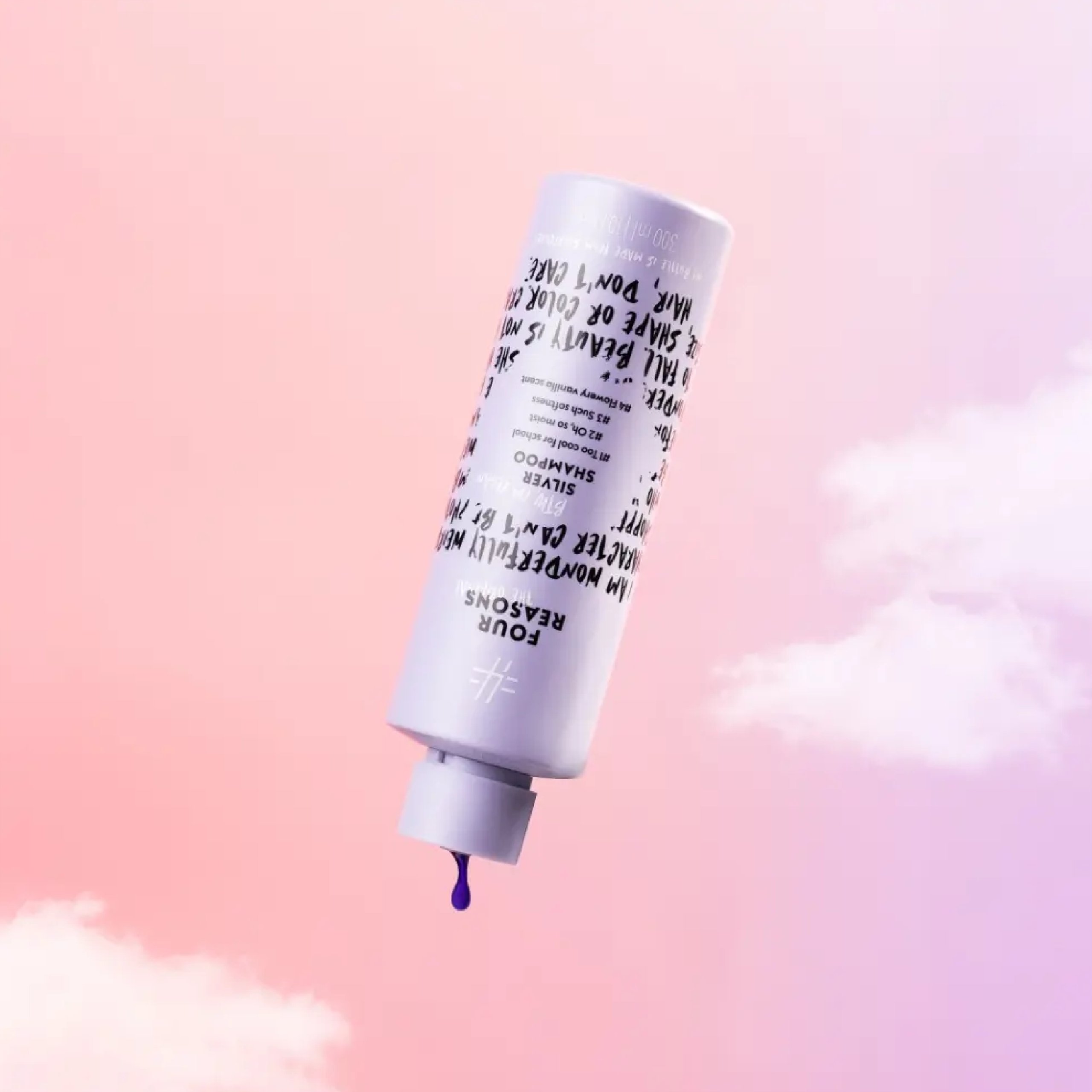 Srebrny szampon do włosów blond FOUR REASONS Original Silver Shampoo 300 ml - obrazek 2