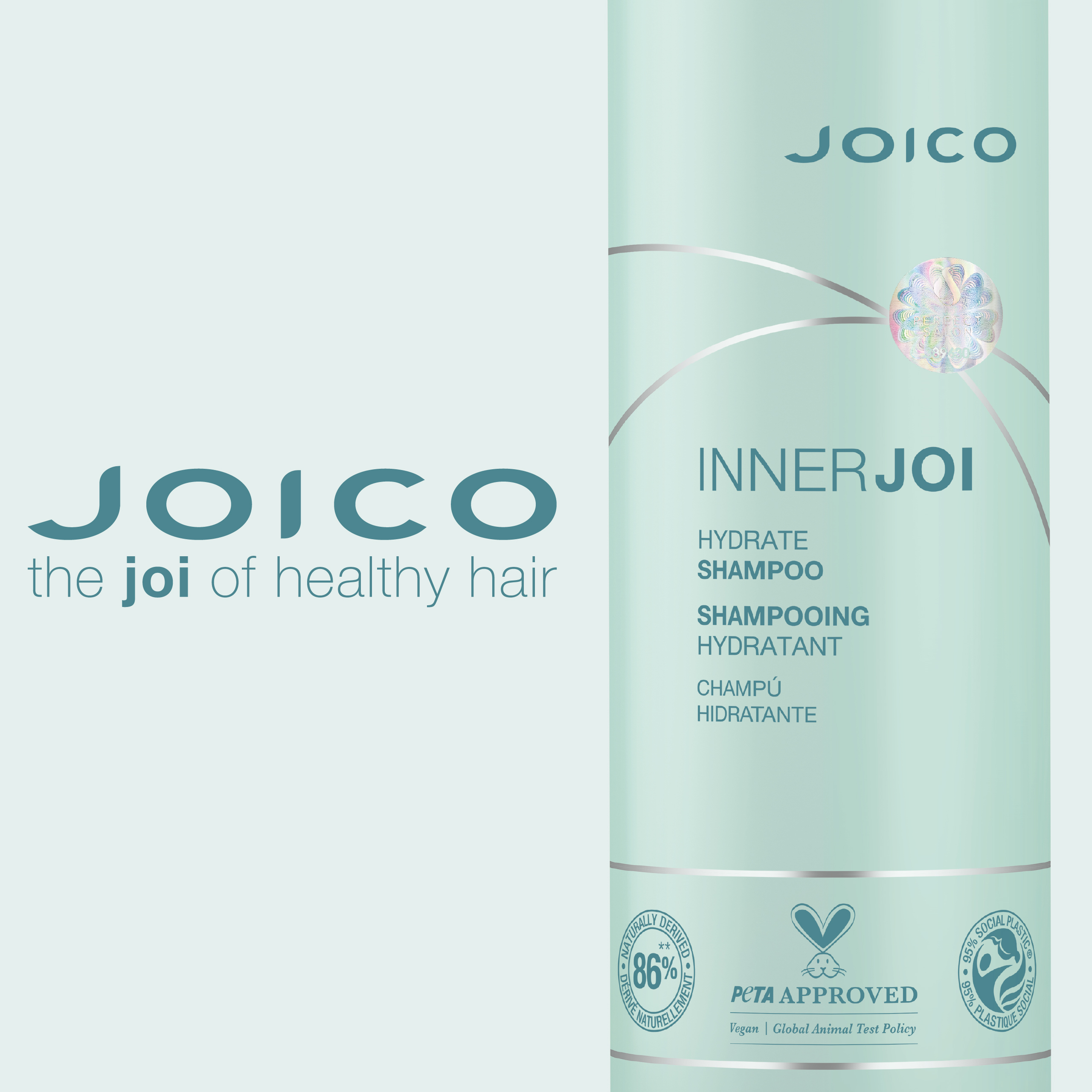Szampon nawilżający JOICO InnerJoi Hydration Shampoo 1000 ml - obrazek 8