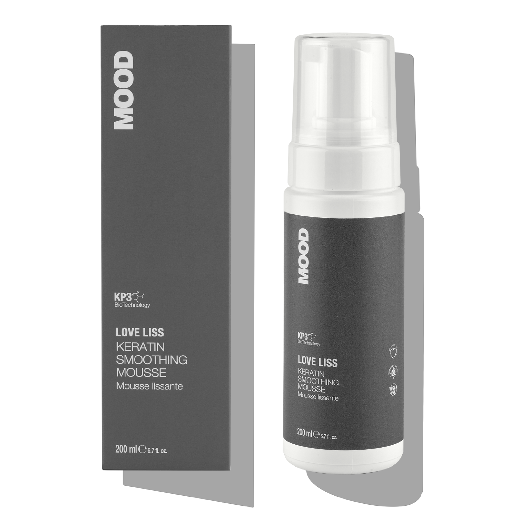 Wygładzająca pianka do włosów MOOD Love Liss Mousse 200 ml