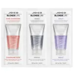Zestaw masek koloryzujących JOICO Blonde Life Mask Trio - saszetki