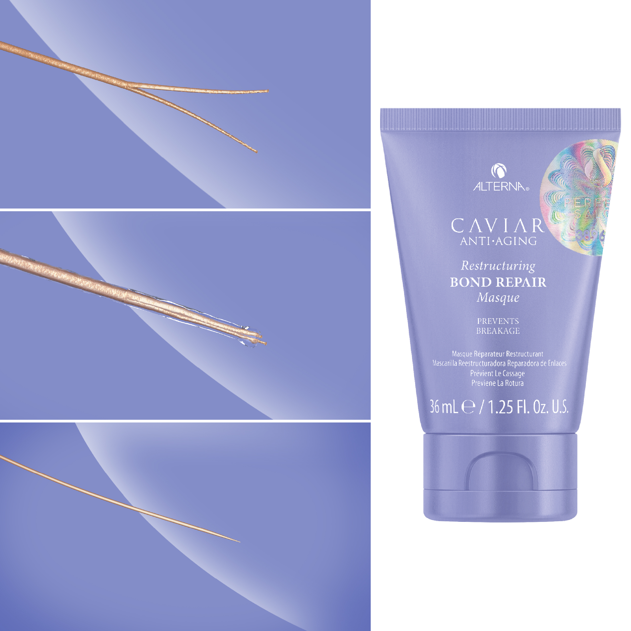 Maska ALTERNA Caviar Anti-Aging Bond Repair Masque 36 ml - obrazek 2