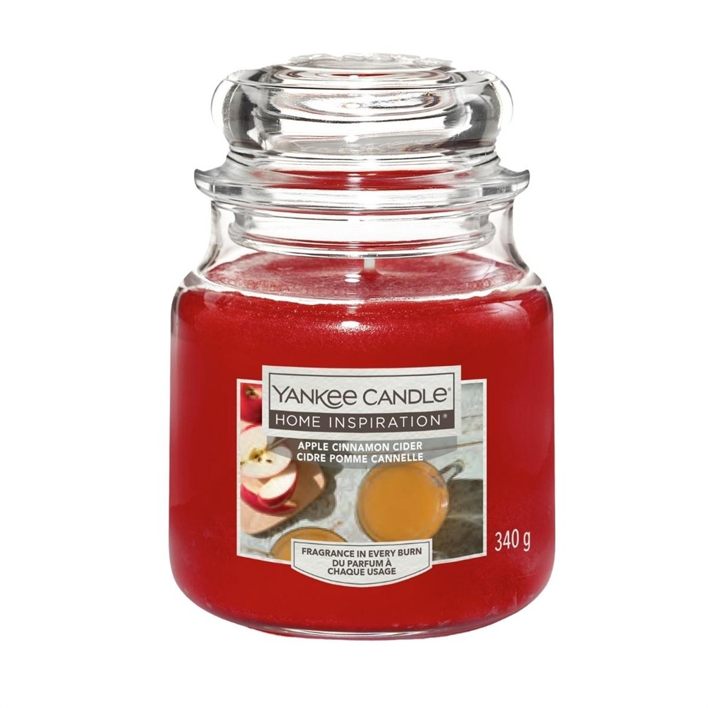 YANKEE CANDLE APPLE CINNAMON CIDER 340G