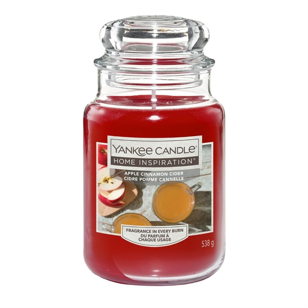 YANKEE CANDLE APPLE CINNAMON CIDER 538G