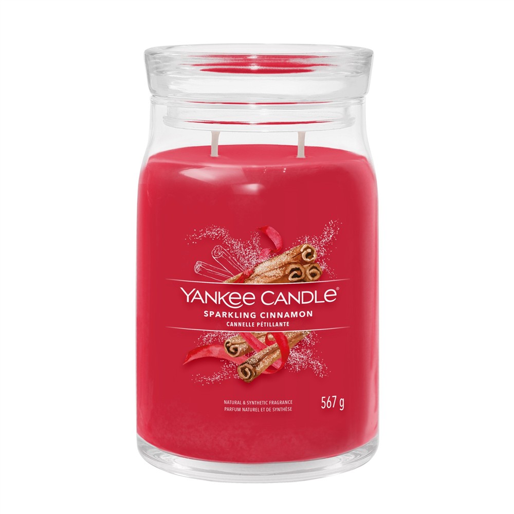 YANKEE CANDLE SPARKLING CINNAMON 567G