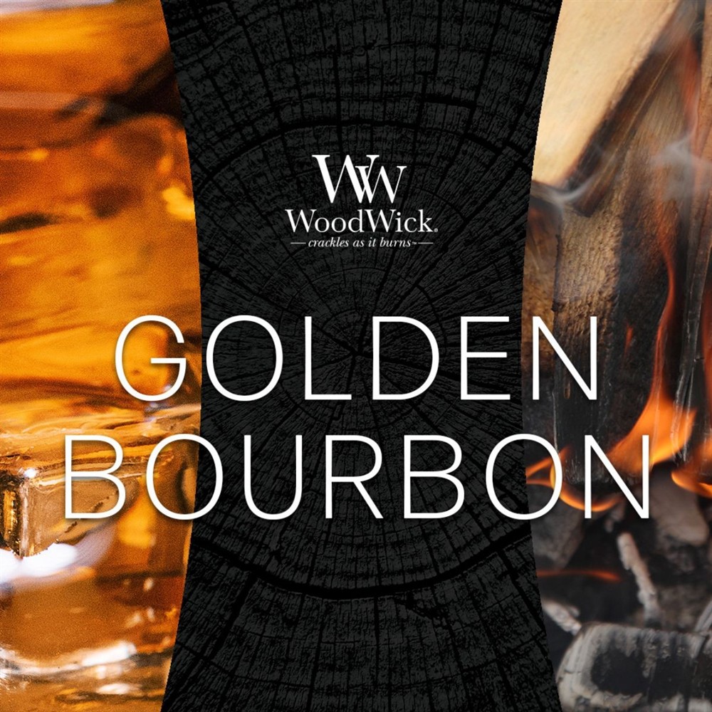 WOODWICK GOLDEN BOURBON 453,6G - obrazek 2