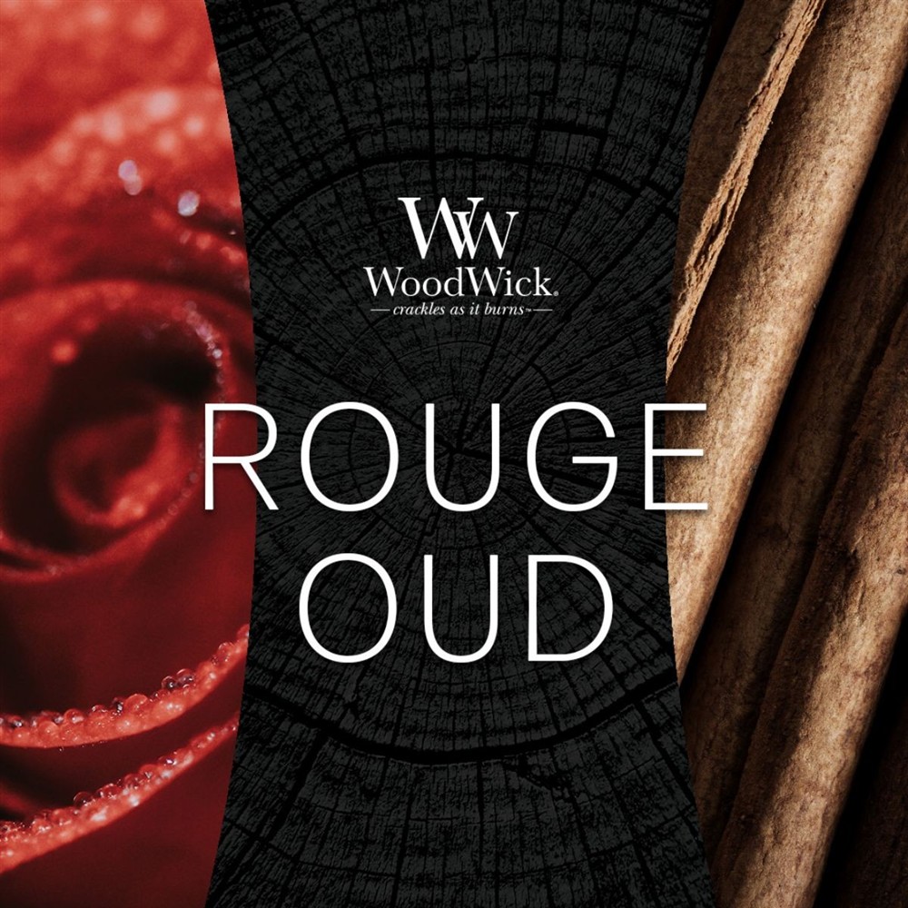 WOODWICK ROUGE OUD 275G - obrazek 2