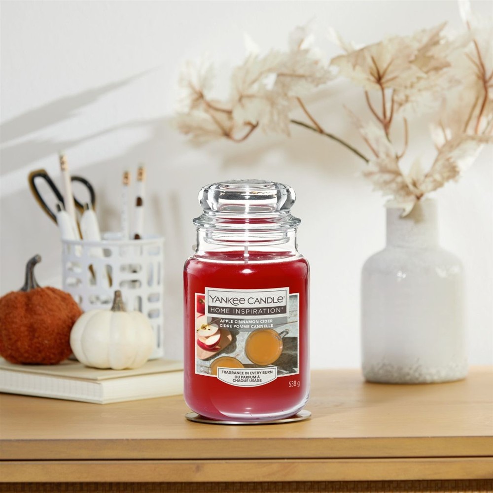 YANKEE CANDLE APPLE CINNAMON CIDER 538G - obrazek 4
