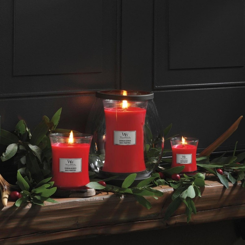 WOODWICK CRIMSON BERRIES 275G - obrazek 4
