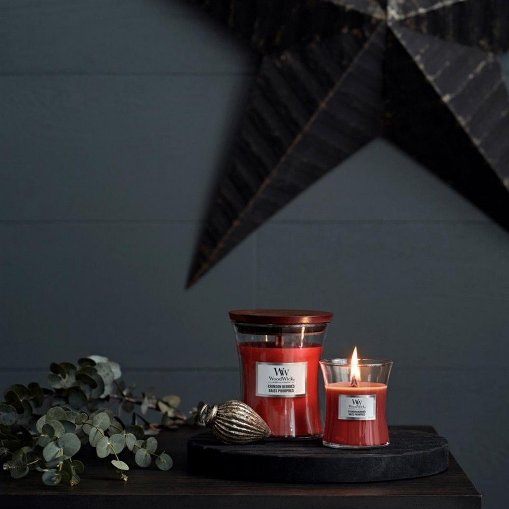 WOODWICK CRIMSON BERRIES 275G - obrazek 5