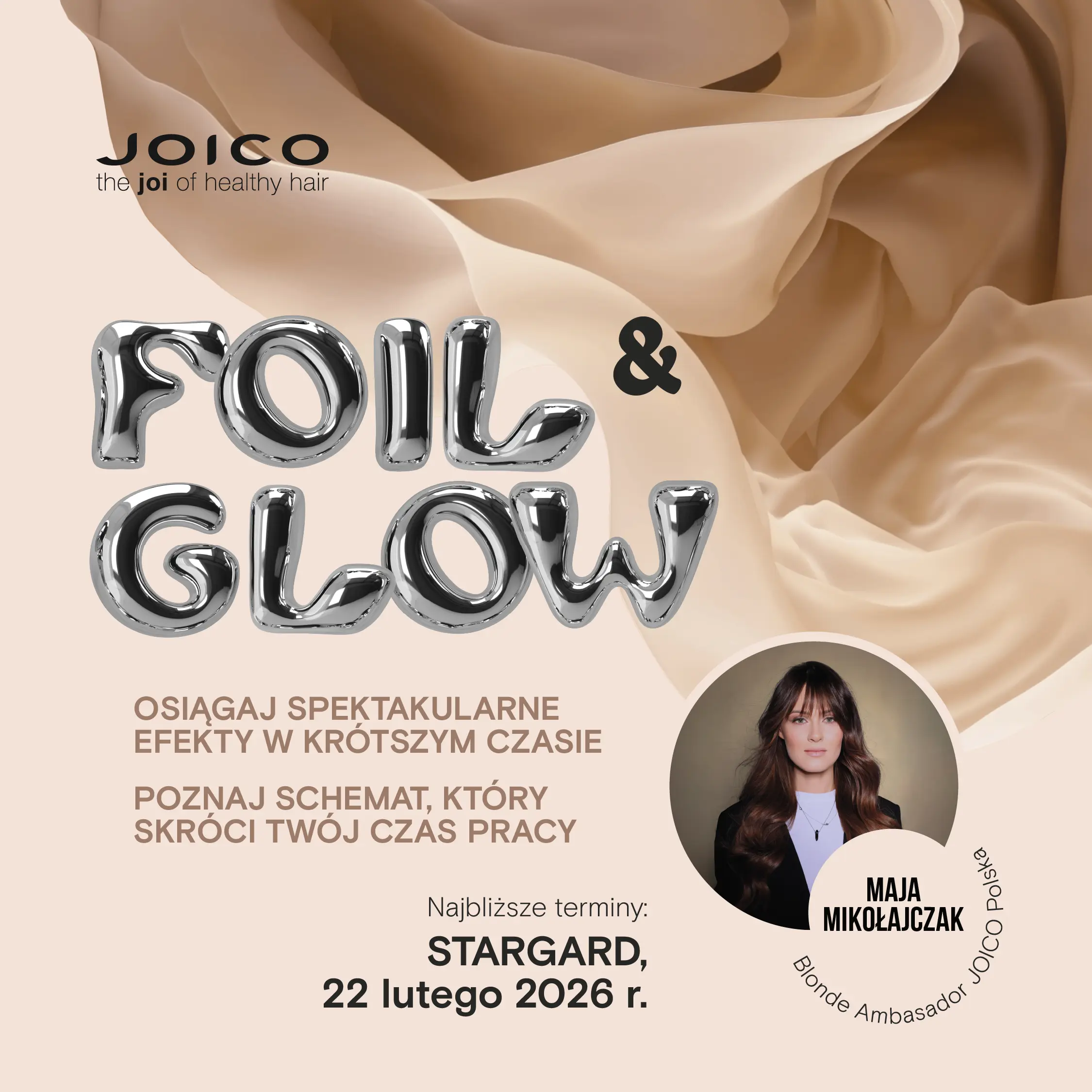 Szkolenie FOIL&GLOW by JOICO - STARGARD, 22.02.2026 r.