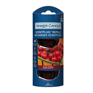 Yankee Candle Signature BLACK CHERRY Uzupełniacz do odświeżacza elektrycznego  2x18,5ml