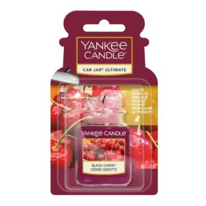 Yankee Candle Signature BLACK CHERRY Car Jar Ultimate zapach samochodowy 25g