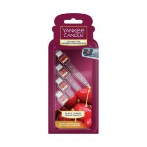 Yankee Candle Signature BLACK CHERRY Car Vent Stics 28g zapach samochodowy