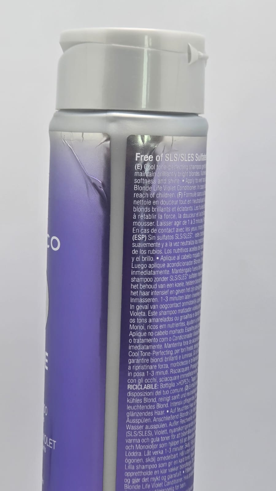 Szampon JOICO Blonde Life Violet 300 ml OUTLET - obrazek 2