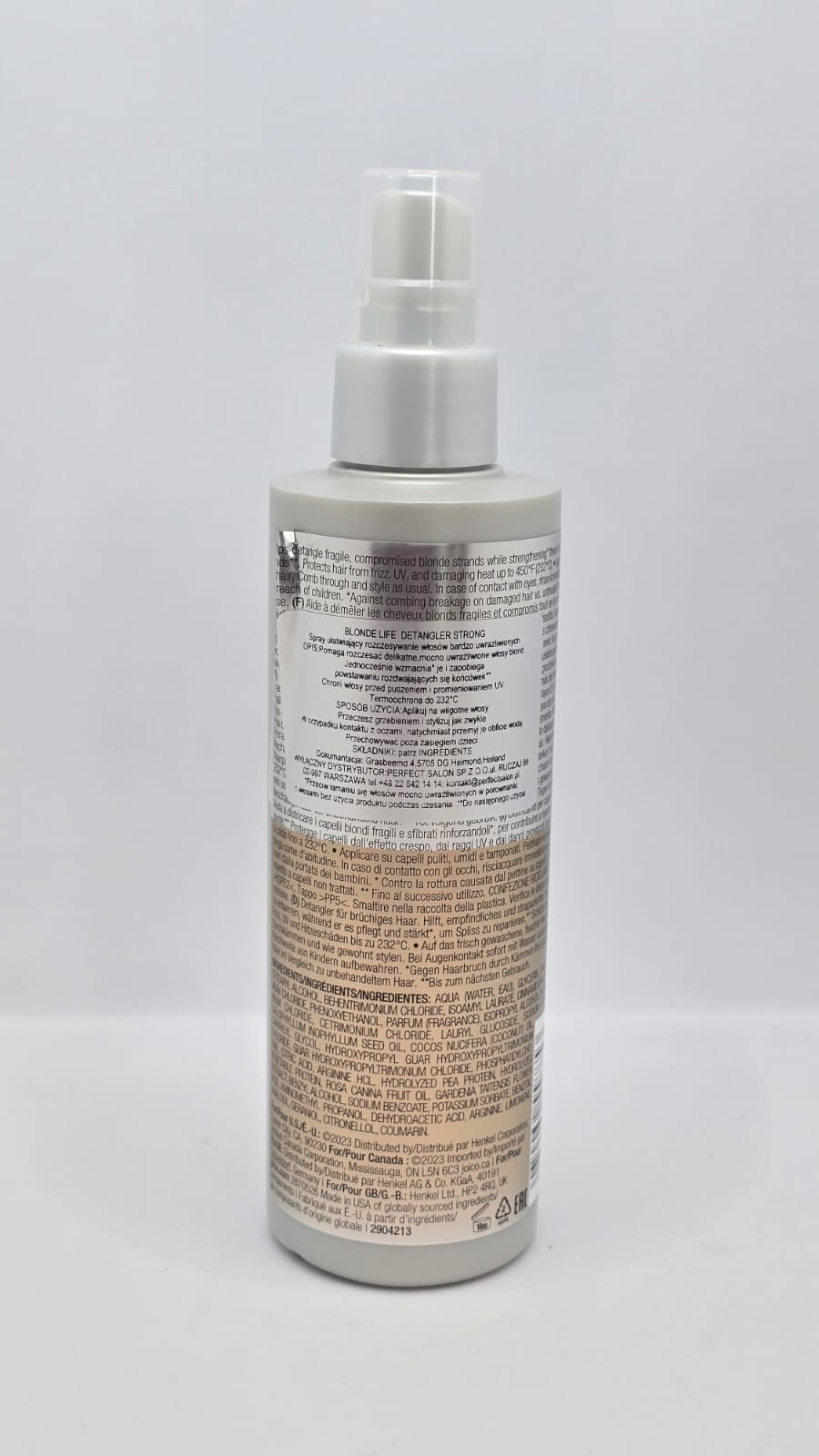 Odżywka wzmacniająca bez spłukiwania JOICO Blonde Life Strong Detangler 200 ml OUTLET - obrazek 2