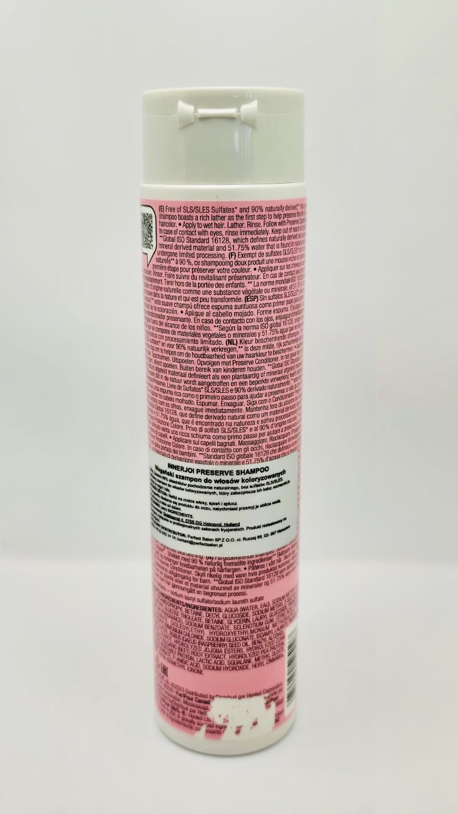INNERJOI PRESERVE SHAMPOO 300 ml OUTLET - obrazek 3