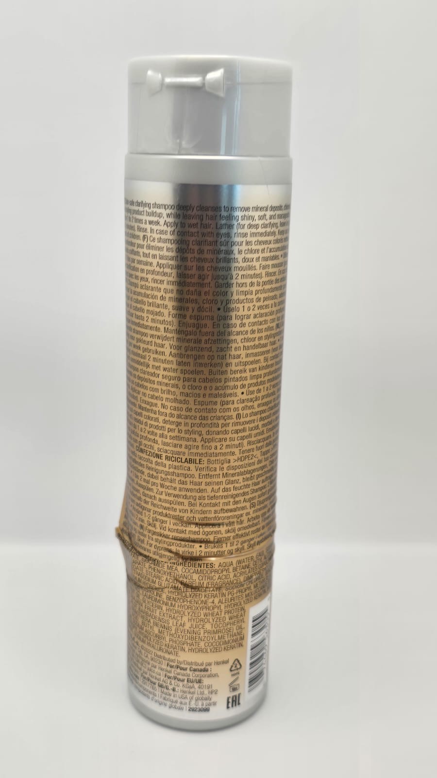 Szampon głęboko oczyszczający JOICO K-Pak Clarifying Shampoo 300 ml OUTLET - obrazek 6