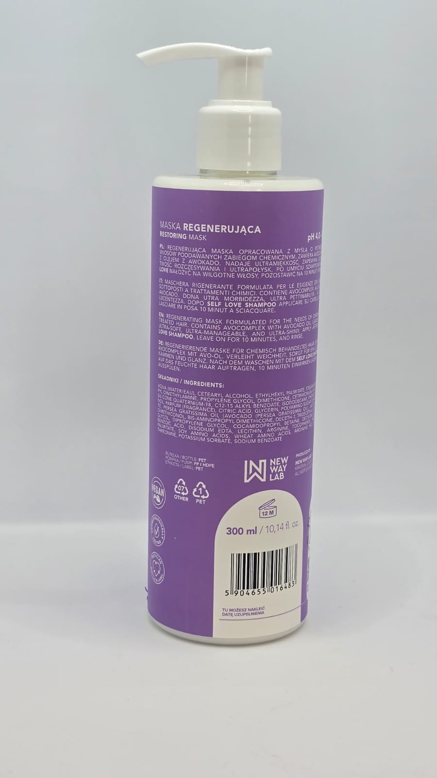 New Way Lab Self Love Mask 300ml OUTLET - obrazek 5